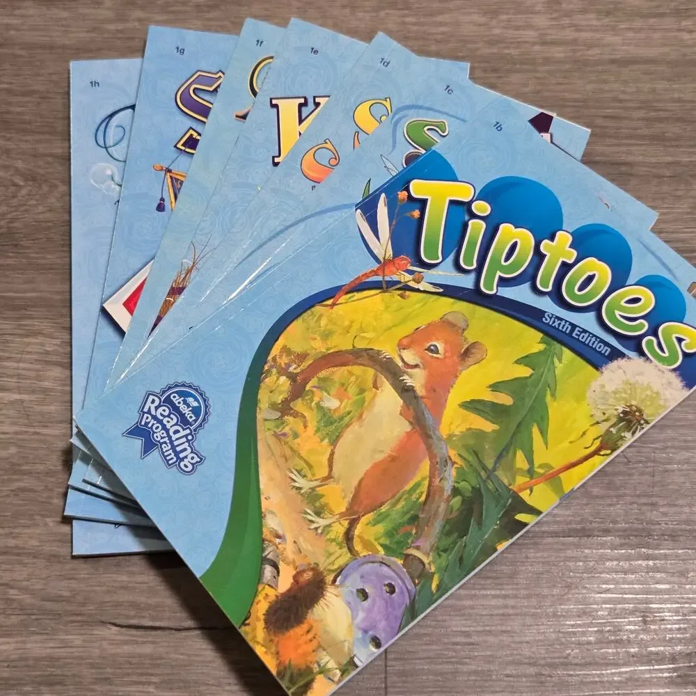 Abeka First Grade Readers Books 1b-1h Near Complete Set (no 1a) Curriculum